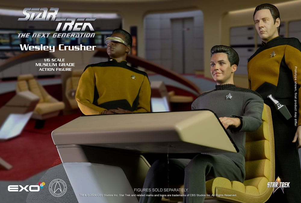 Raumschiff Enterprise - Das nächste Jahrhundert Actionfigur 1/6 Wesley Crusher 30 cm