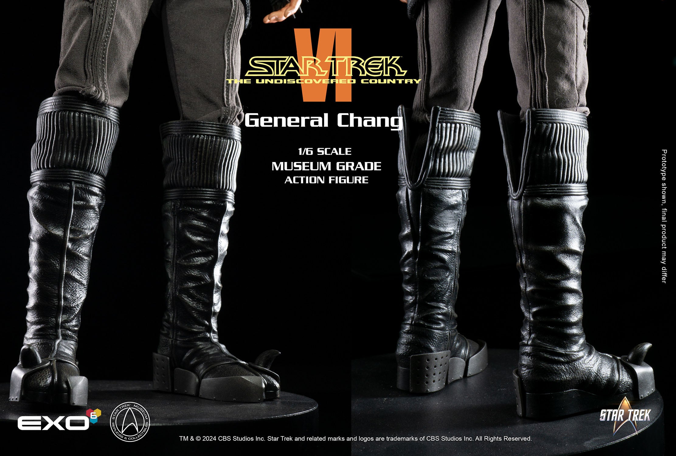 Star Trek VI: Das unentdeckte Land Actionfigur 1/6 General Chang 30 cm