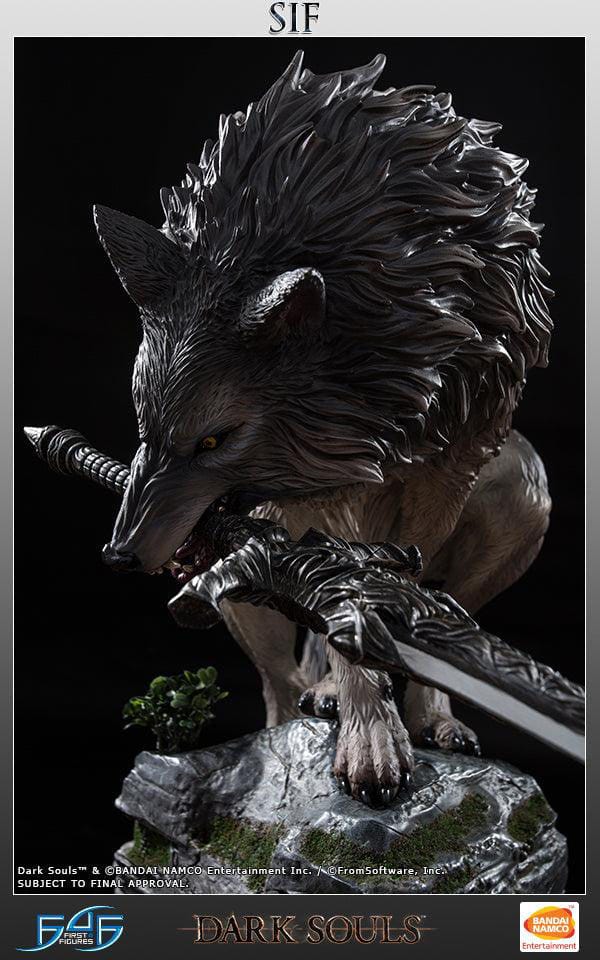 Dark Souls Statue Großer Grauer Wolf Sif 64 cm