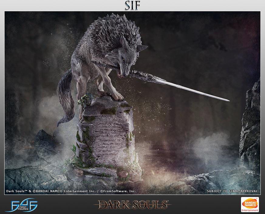 Dark Souls Statue Großer Grauer Wolf Sif 64 cm