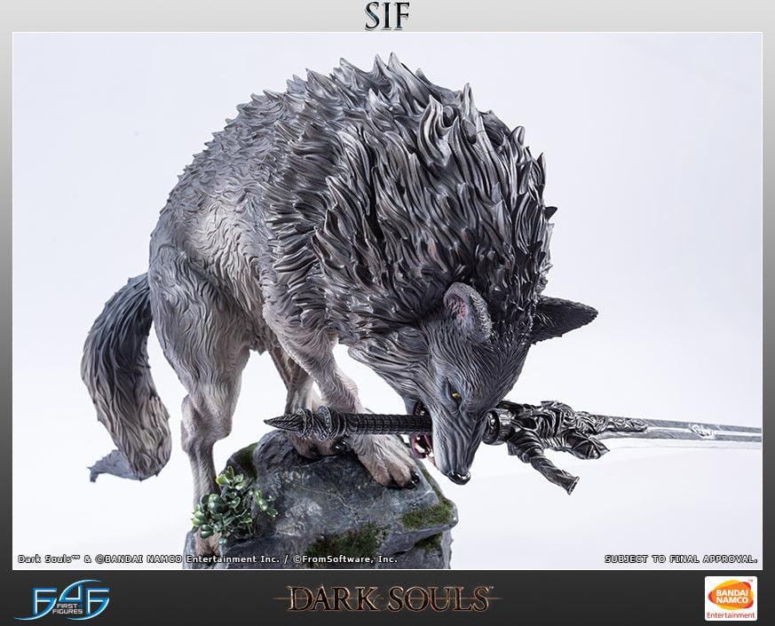Dark Souls Statue Großer Grauer Wolf Sif 64 cm