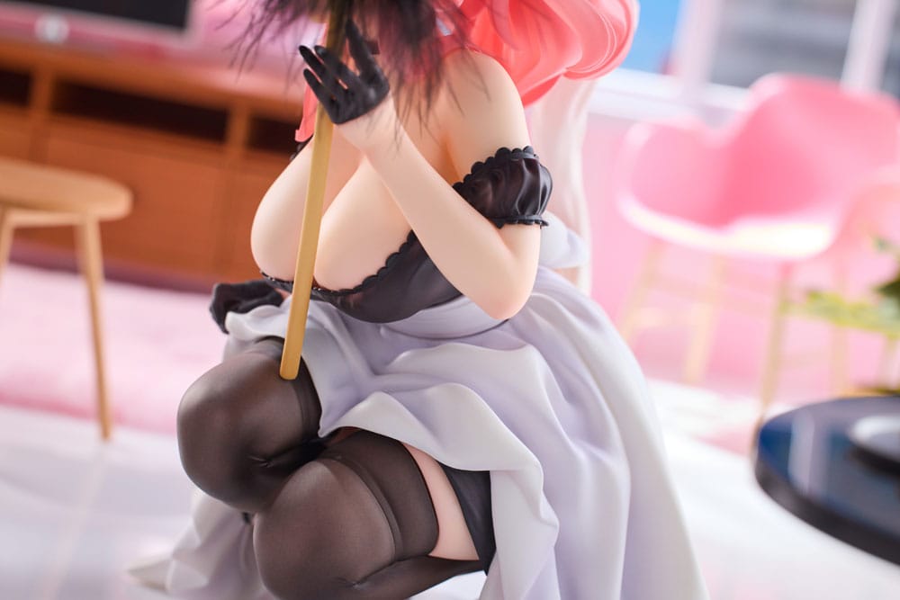 Original Character PVC Statue 1/4 Cat´s Thought Maid Cat Mochan 24 cm