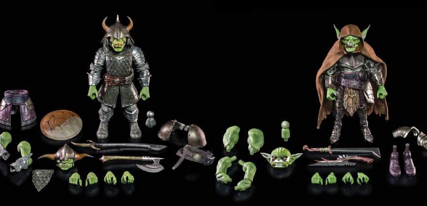 Mythic Legions: Ashes of Agbendor Actionfiguren 2er-Pack Maligancy of Gobhollow