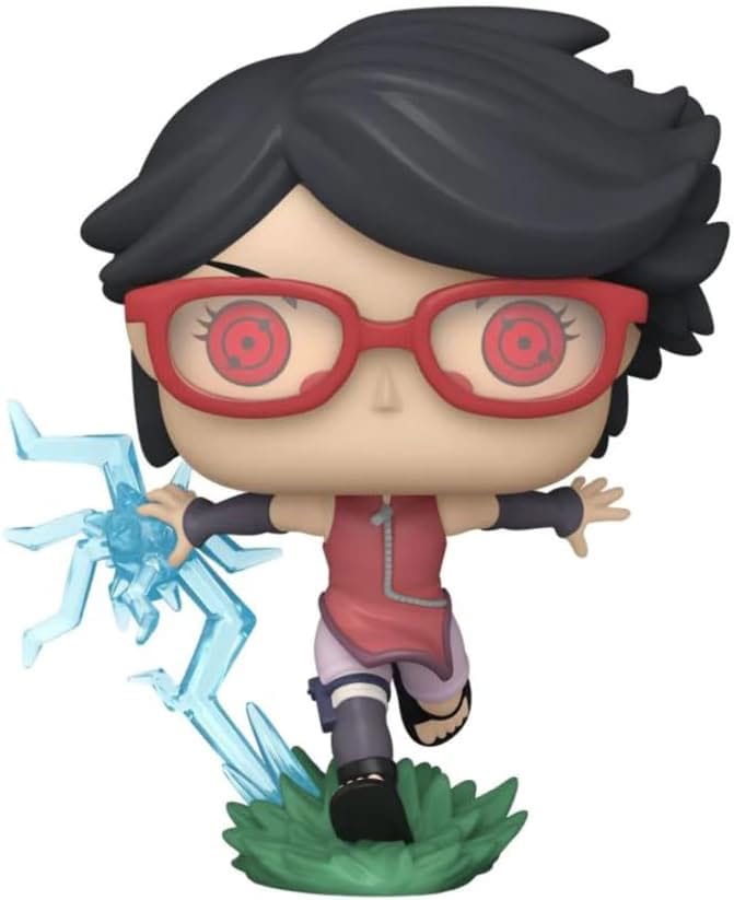 Boruto POP! Animation Vinyl Figur Sarada w/Sharingan(GW) Exclusive 9 cm