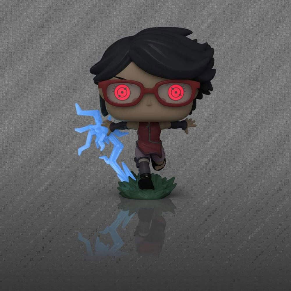 Boruto POP! Animation Vinyl Figur Sarada w/Sharingan(GW) Exclusive 9 cm
