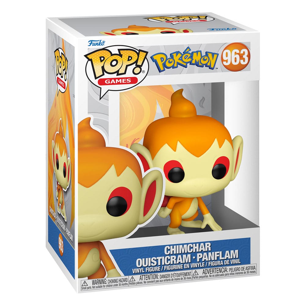 Pokemon POP! Games Vinyl Figur Chimchar (EMEA) 9 cm