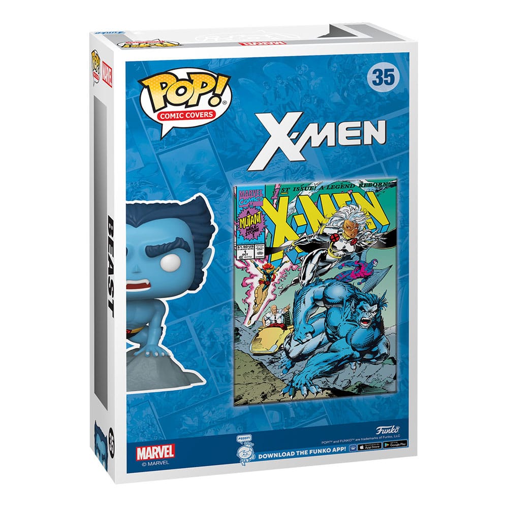 Marvel POP! Comic Cover Vinyl Figur X-Men #1(Beast) 9 cm