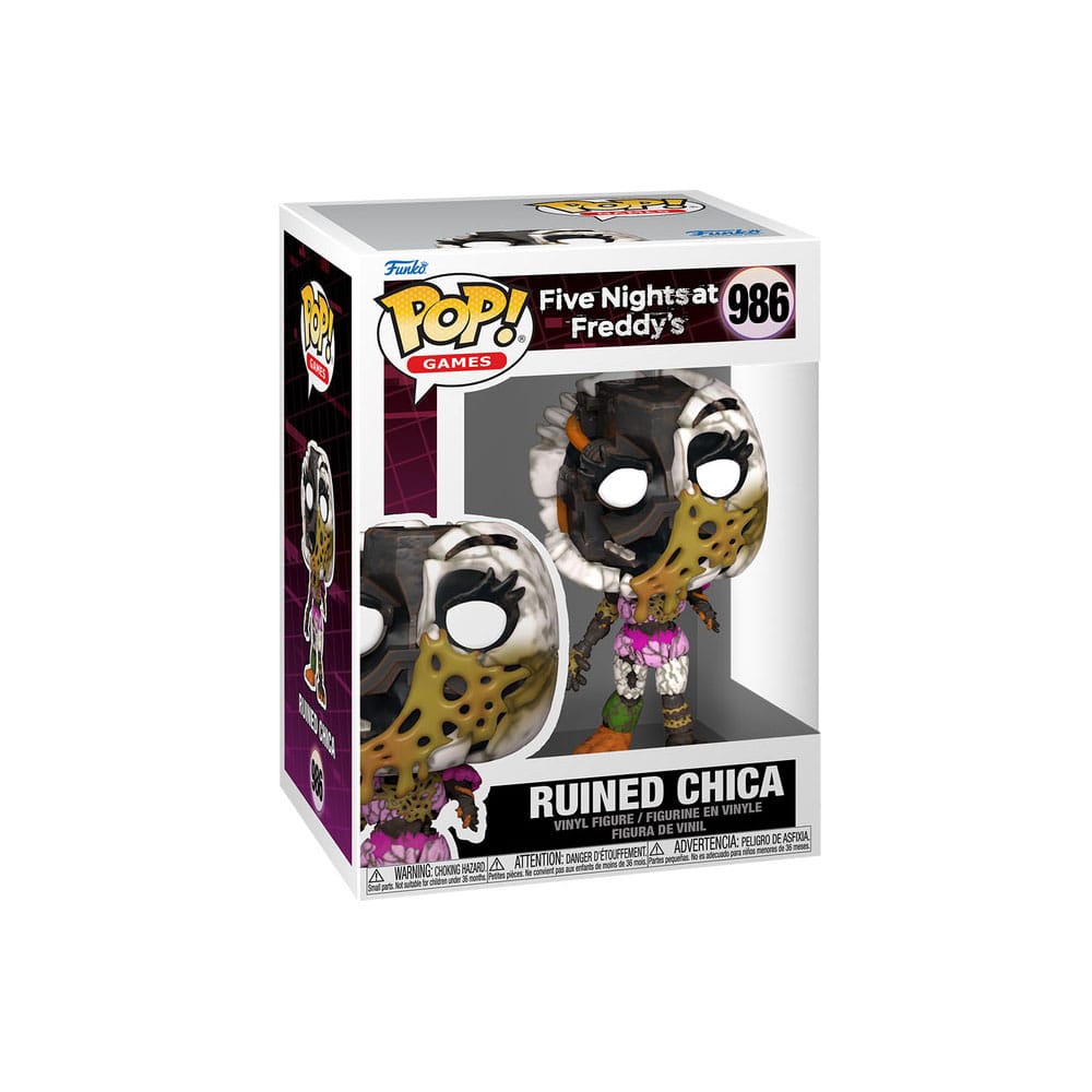 Five Nights at Freddy's: Security Breach - Ruin POP! Games Vinyl Figur Chica 9 cm