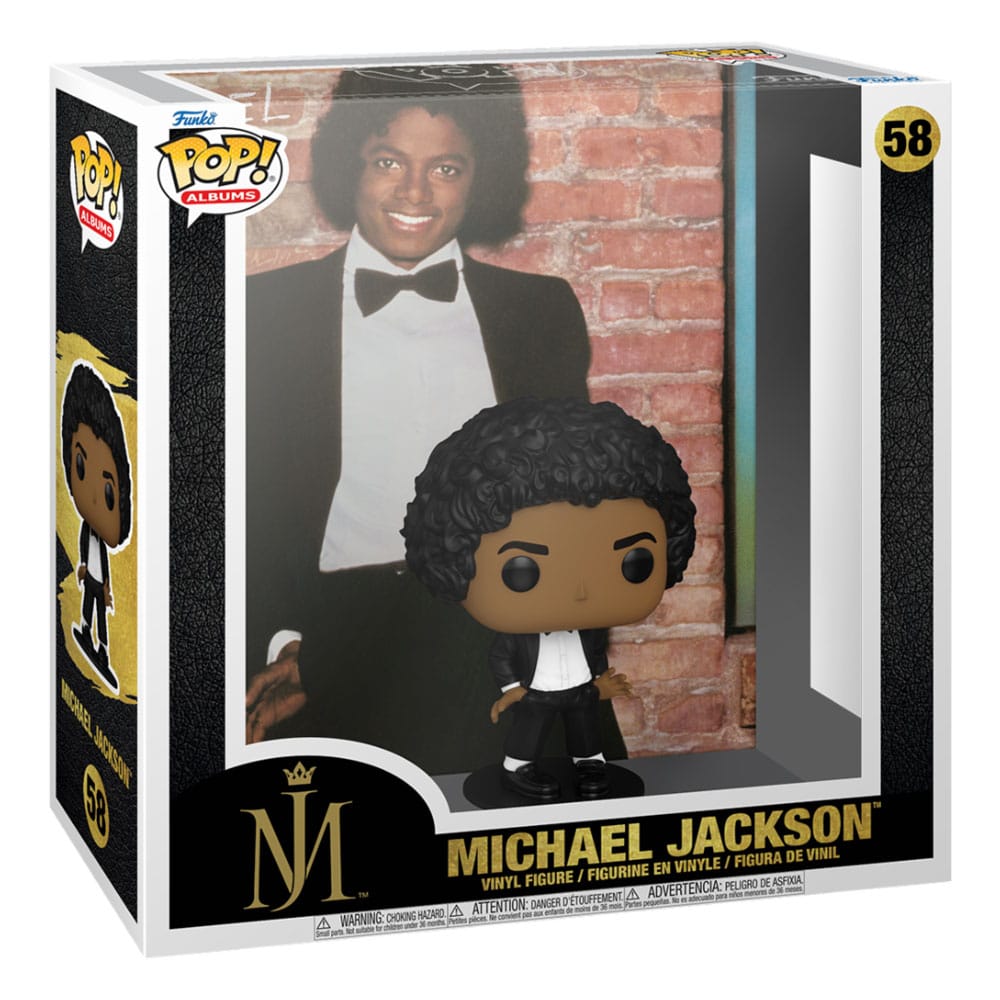 Michael Jackson POP! Albums Vinyl Figur Off the Wall 9 cm