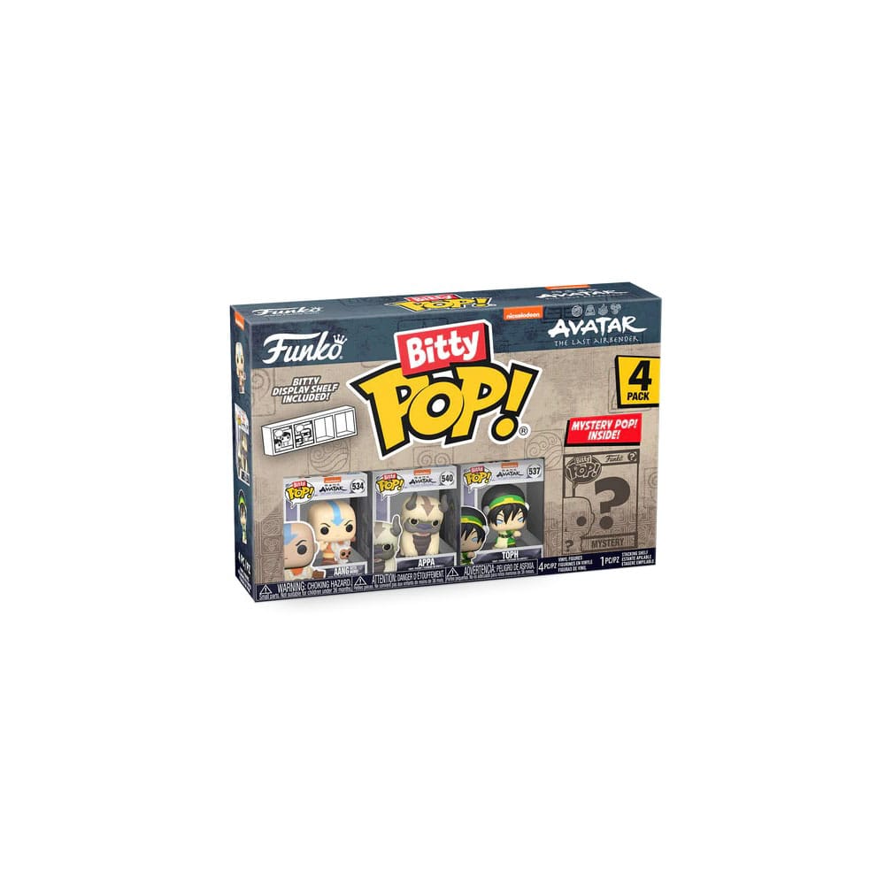 Avatar Der Herr der Elemente Bitty POP! Vinyl Figuren 4er-Pack Aang 2,5 cm