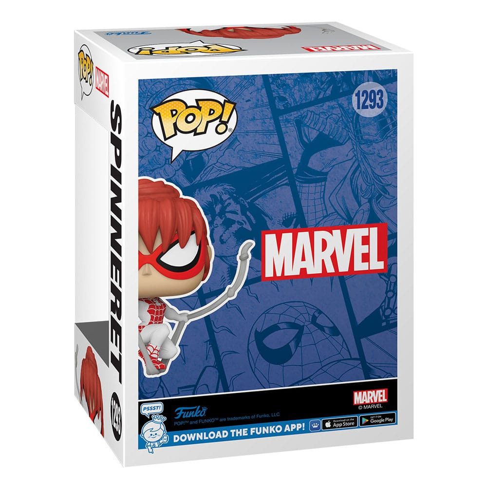 Spider-Man POP! Marvel Vinyl Figur Spinneret 9 cm