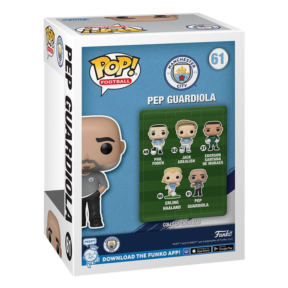 EFL POP! Football Vinyl Figur ManCity - Pep Guardiola 9 cm