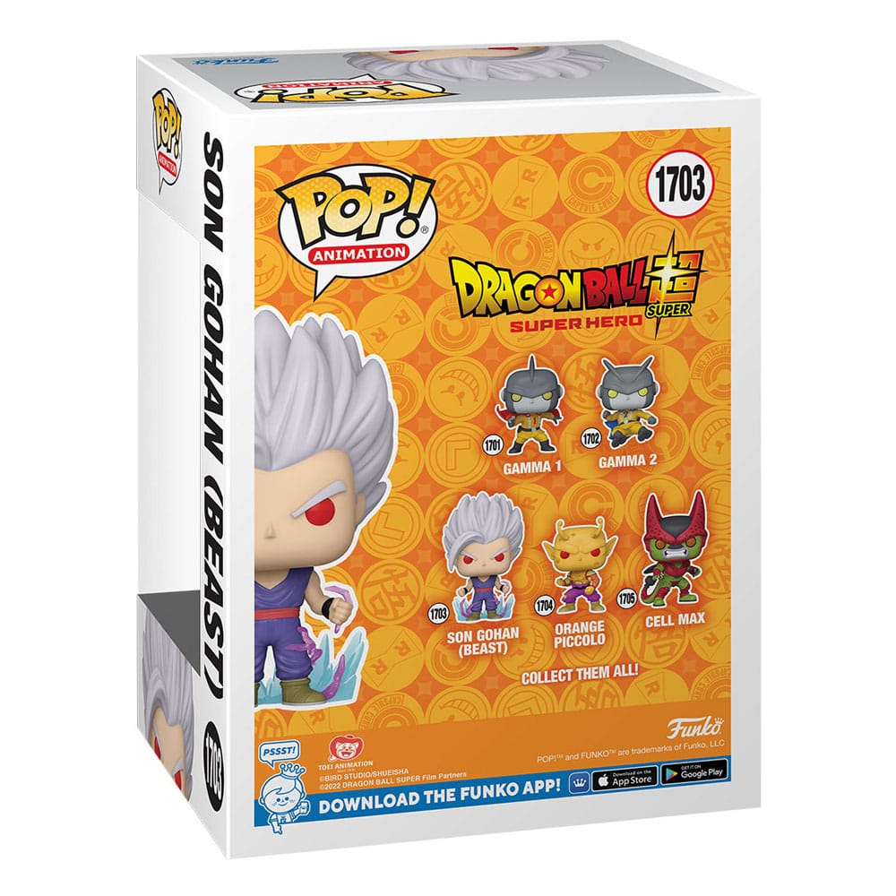 Dragon Ball Super: Super Hero POP! Animation Vinyl Figuren Gohan UI w/CH(GW) 9 cm Sortiment (6)