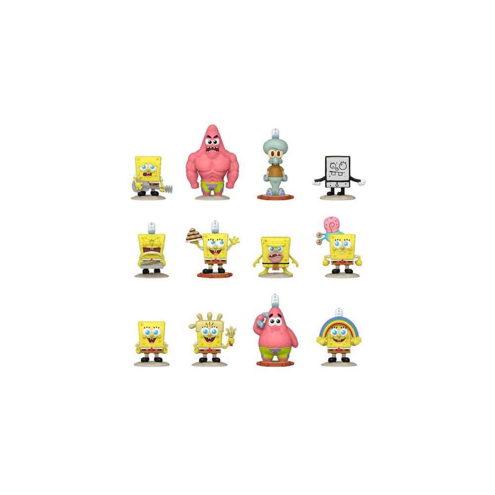 SpongeBob SquarePants Mystery Minis Minifiguren 25th Anniversary 5 cm Display (12)