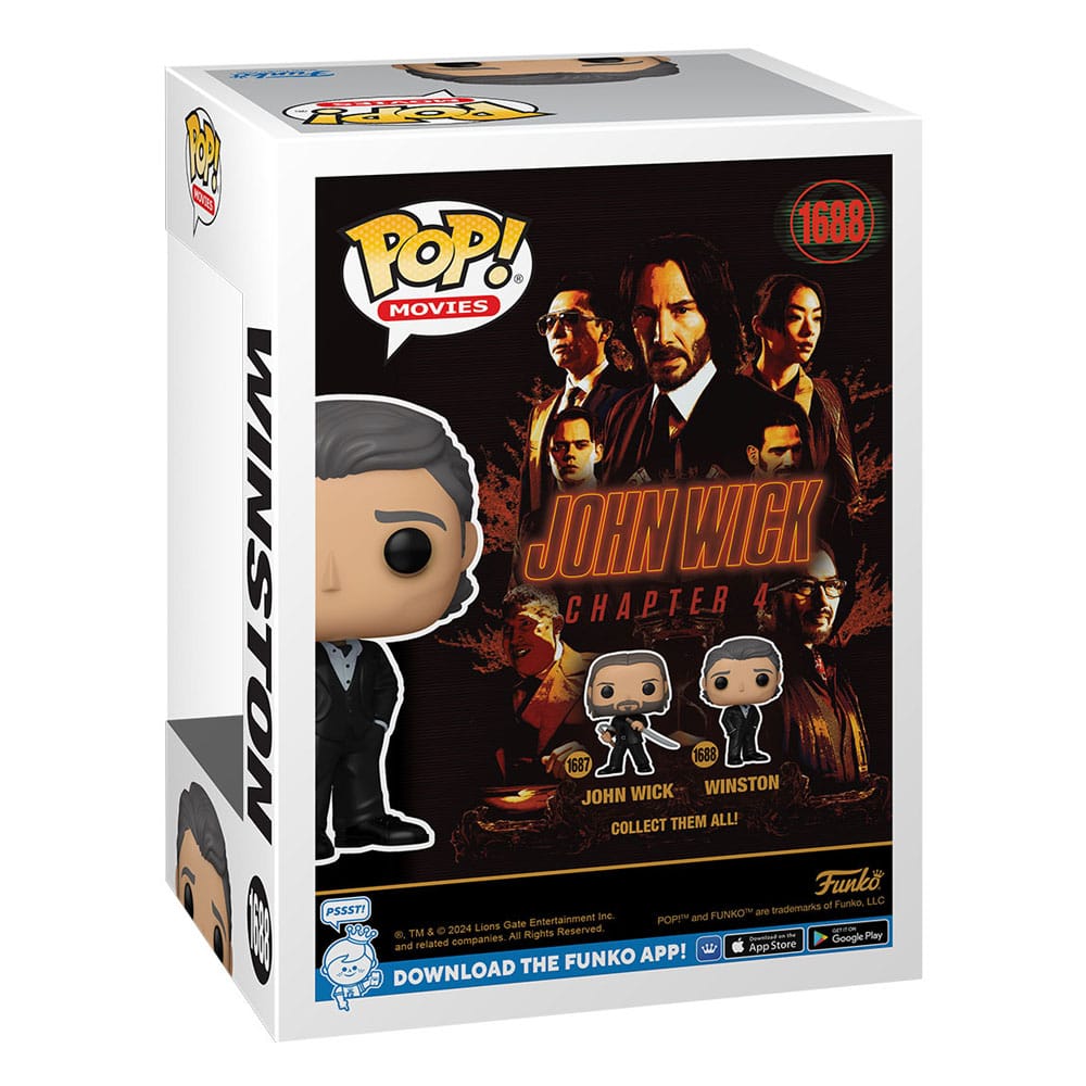 John Wick 4 POP! Movies Vinyl Figur Winston 9 cm