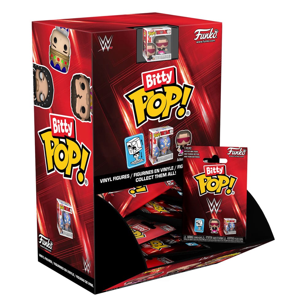 WWE POP! Vinyl Figuren Display (36) WWE 2,5 cm