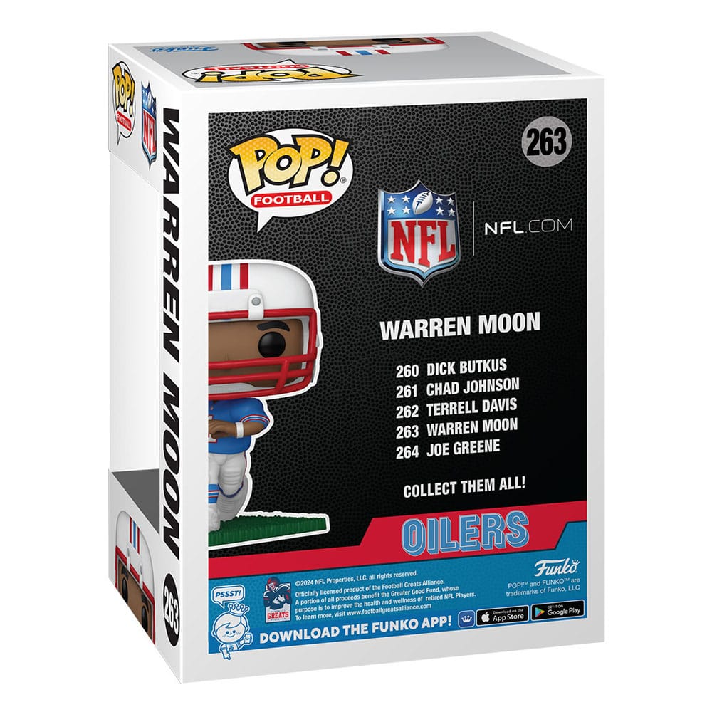 NFL: Legends POP! Sports Vinyl Figur Oilers- Warren Moon 9 cm