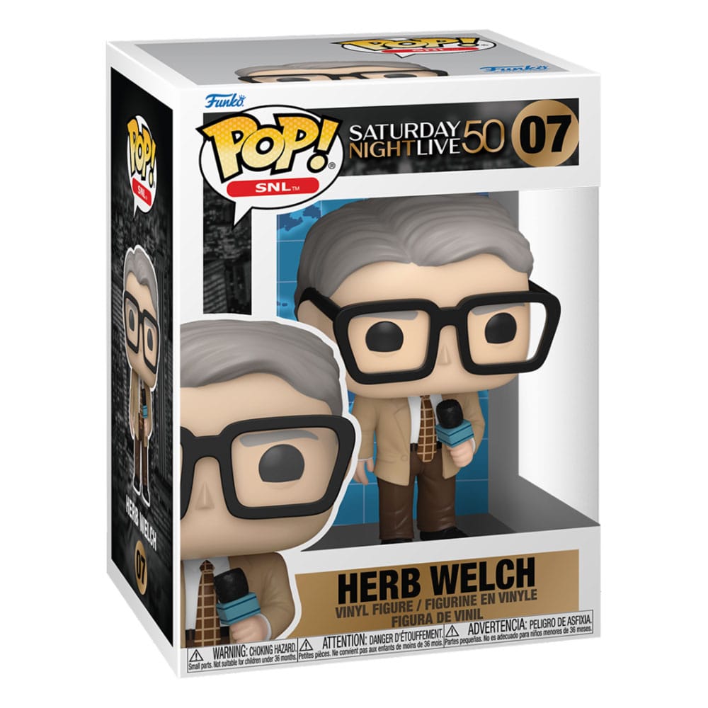 Saturday Nigth Live POP! Movies Vinyl Figur 50th Anniversary Herb Welch 9 cm