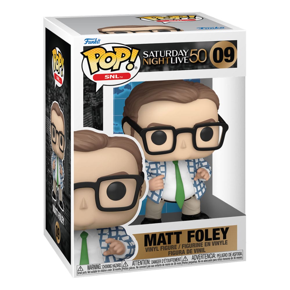 Saturday Nigth Live POP! Movies Vinyl Figur 50th Anniversary Matt Foley 9 cm