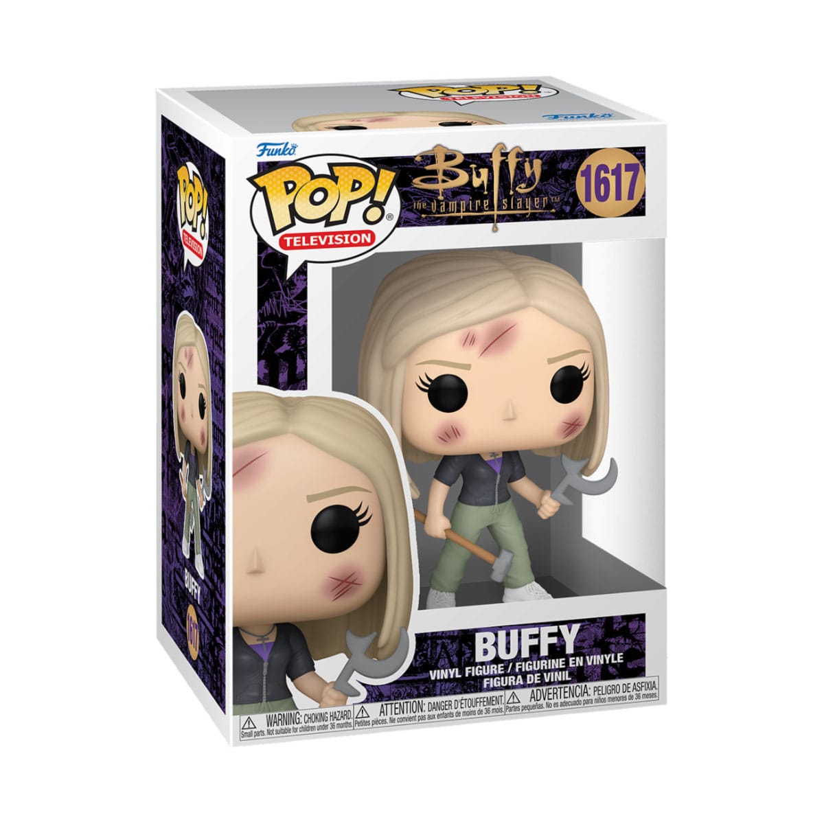 Buffy - Im Bann der Dämonen POP! TV Vinyl Figur Buffy w/Weapons 9 cm