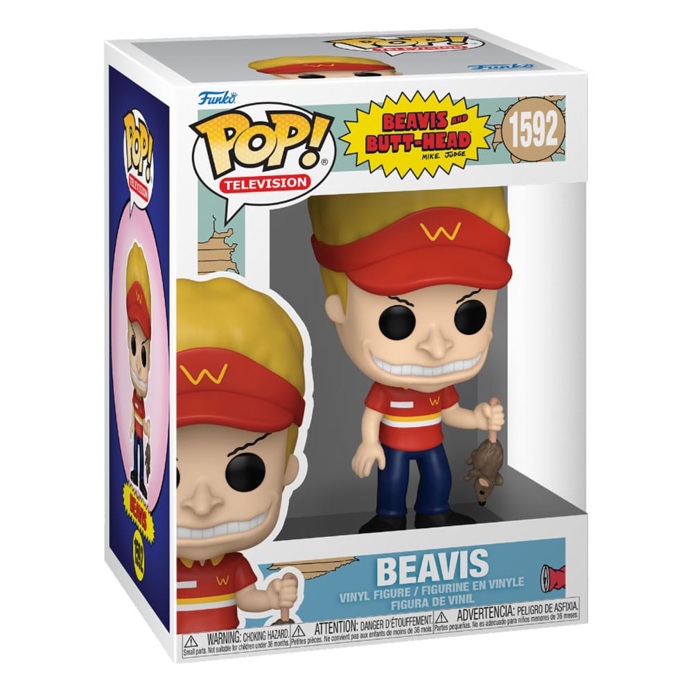 Beavis and Butthead POP! TV Vinyl Figur Beavis 9 cm