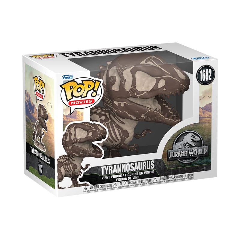 Jurassic Park Fossil POP! Movies Vinyl Figur Tyrannosaurus 9 cm