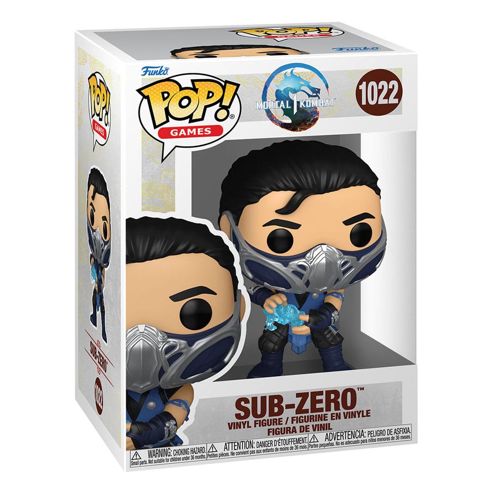 Mortal Kombat POP! Games Vinyl Figur Sub Zero 9 cm