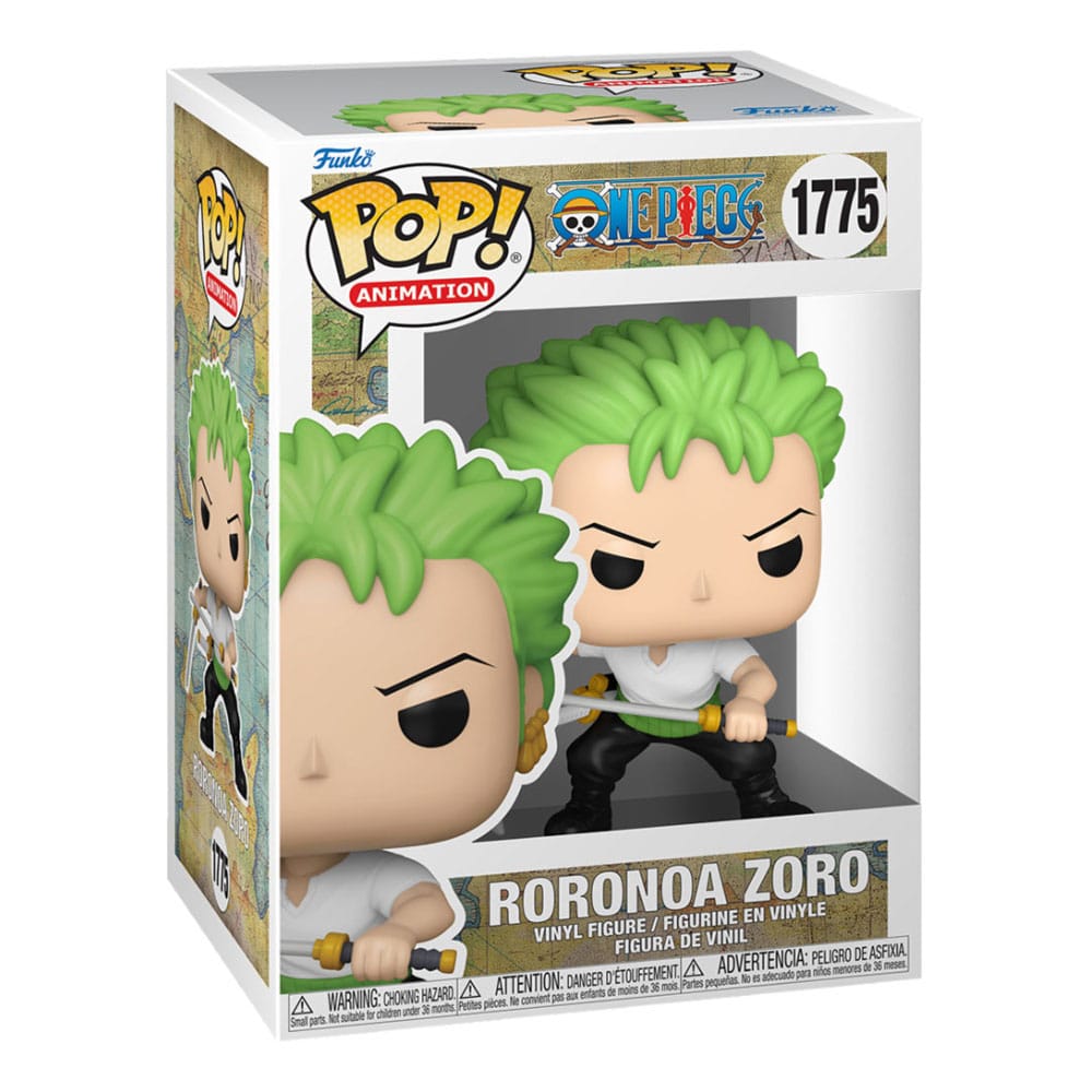 One Piece POP! Animation Vinyl Figuren Zoro (Refresh) w/Ch 9 cm Sortiment (6)