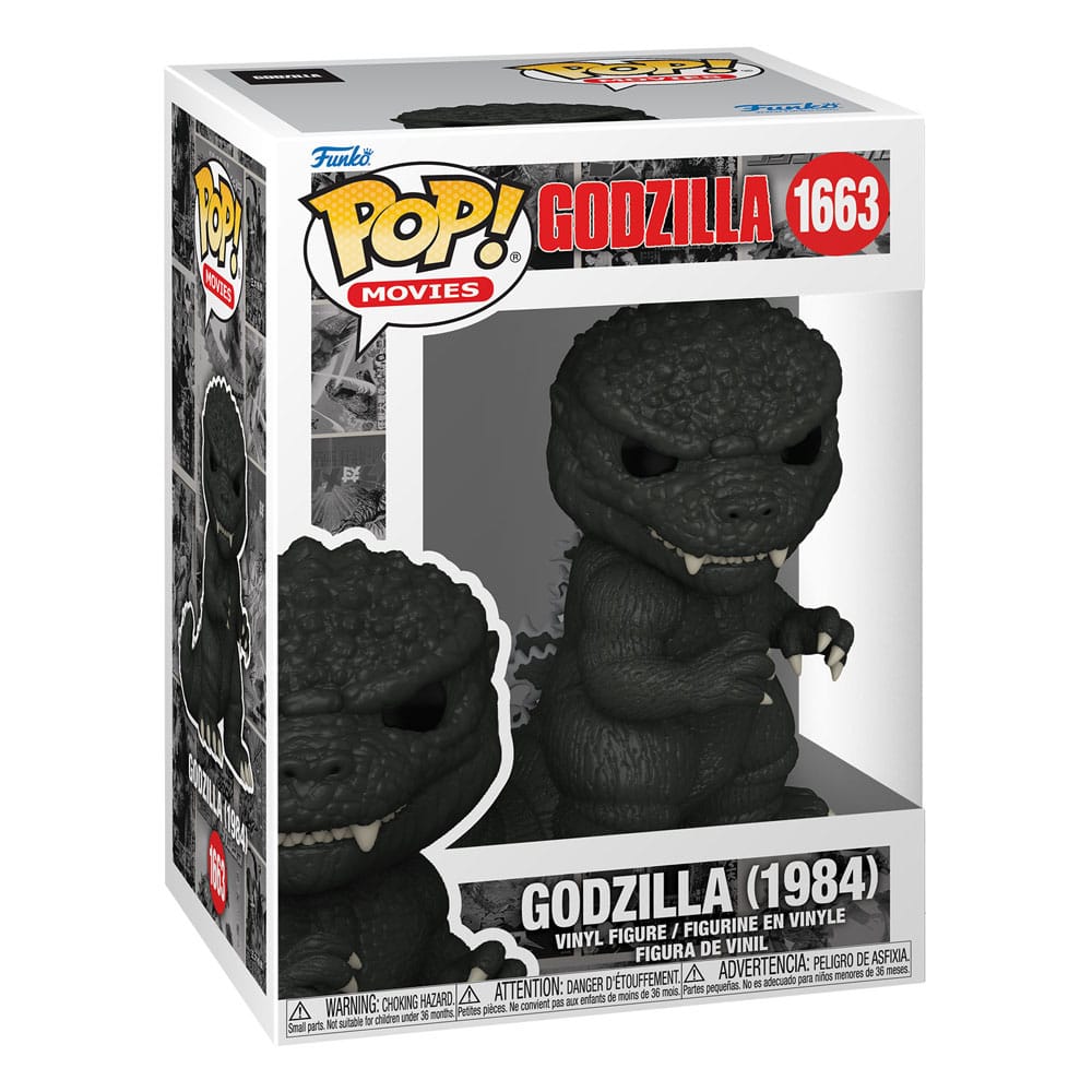 Godzilla 70th Anniversary POP! Movies Vinyl Figuren Godzilla 1984 w/CH 9 cm Sortiment (6)