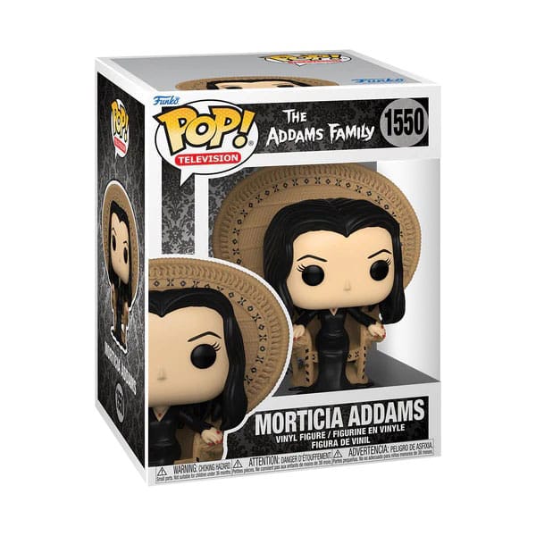 Addams Family POP! Deluxe Vinyl Figur Morticia in Chair 9 cm