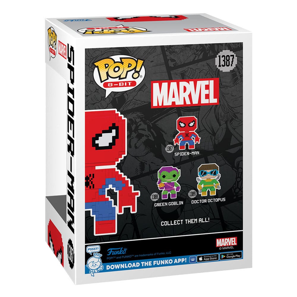 Marvel POP! 8-Bit Vinyl Figur Spider-Man 9 cm