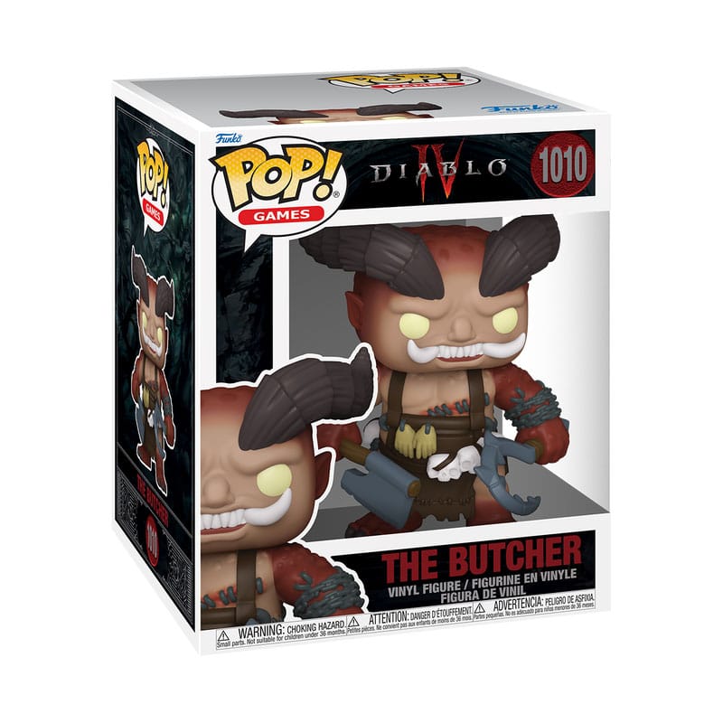 Diablo 4 Oversized POP! Games Vinyl Figur The Butcher 15 cm