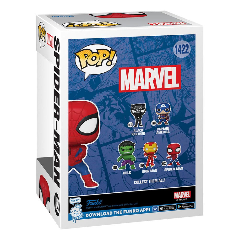 Marvel New Classics POP! Vinyl Figur Spider-Man 9 cm