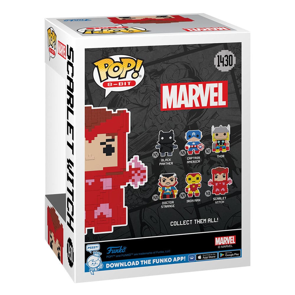 Marvel POP! 8-Bit Vinyl Figur Scarlett Witch 9 cm