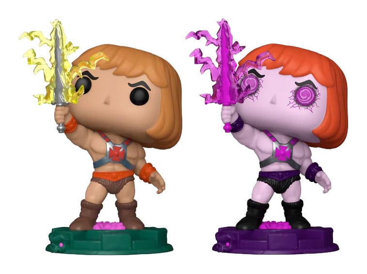 Masters of the Universe POP! Animation Vinyl Figuren He-Man w/Chase 9 cm Sortiment (6)