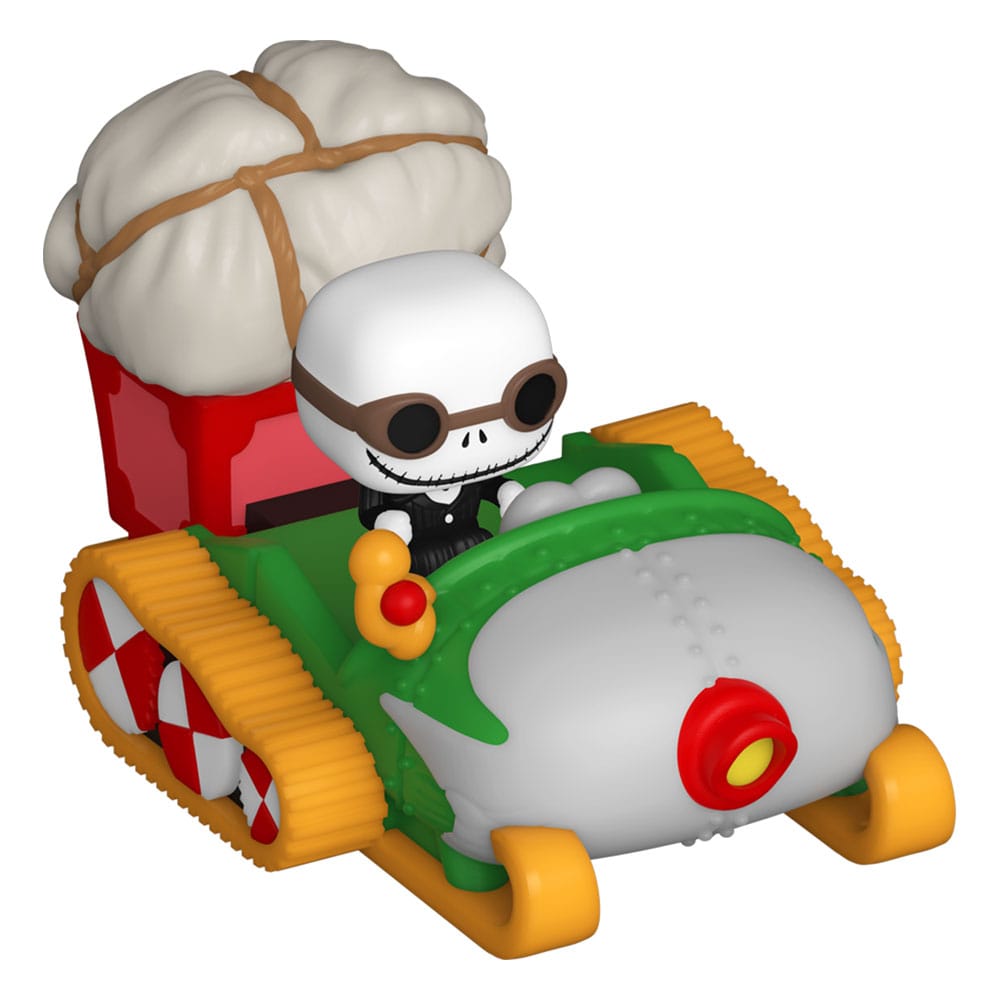 Nightmare before Christmas POP! Rides Vinyl Figur Jack Skellington w/Snowmobile 2,5 cm