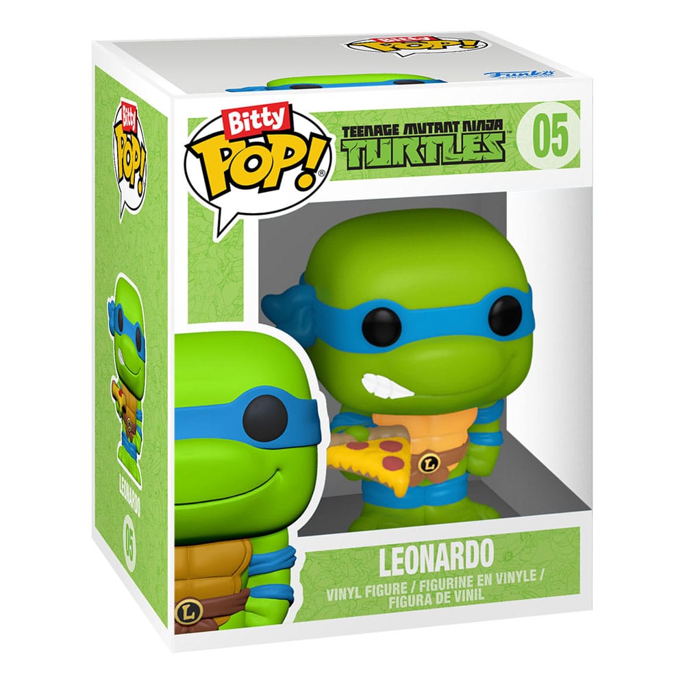Teenage Mutant Ninja Turtles POP! Rides Vinyl Figur Leonardo w/Van 2,5 cm