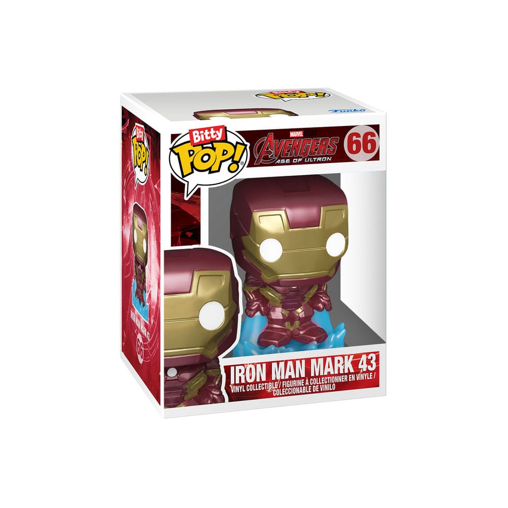 Bitty POP! Bots Figuren 4er-Pack Marvel- Hulkbuster 2,5 cm