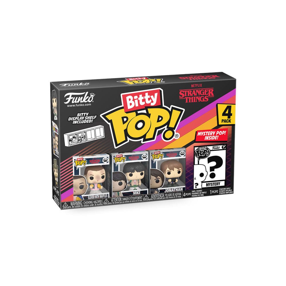 Stranger Things Bitty POP! Vinyl Figuren 4er-Pack Eleven 2,5 cm