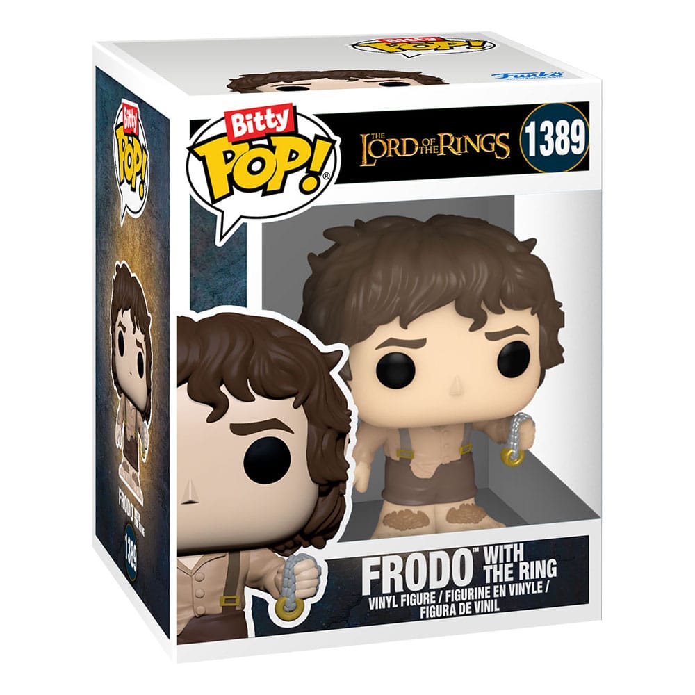 Herr der Ringe Bitty POP! Town Vinyl Figur Frodo at Shire