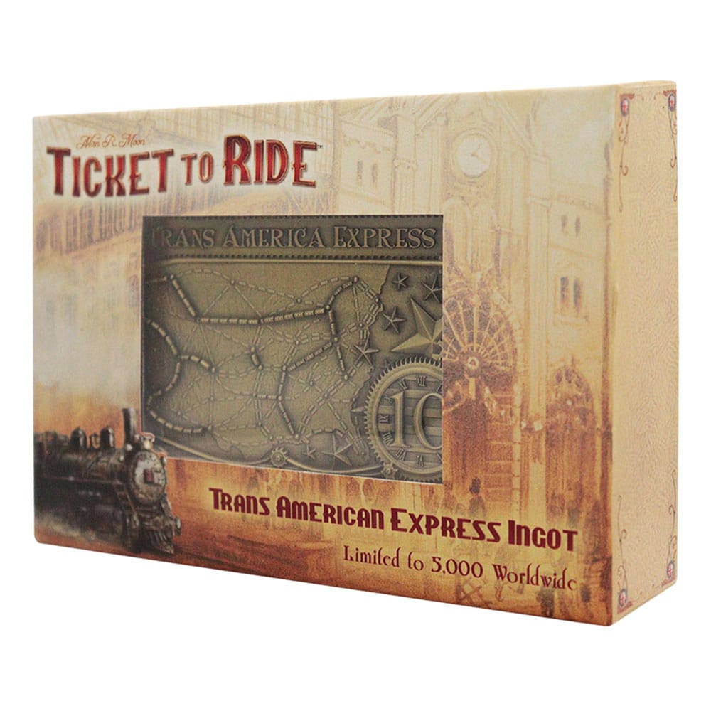 Ticket to Ride Metallbarren Trans America Express Limited Edition