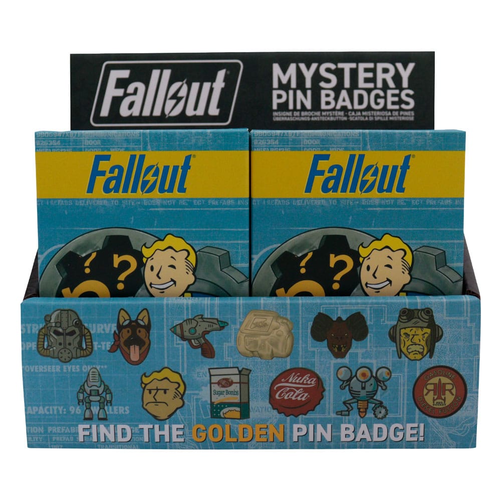 Fallout Ansteck-Pins Display Mystery Pin Badge (12)
