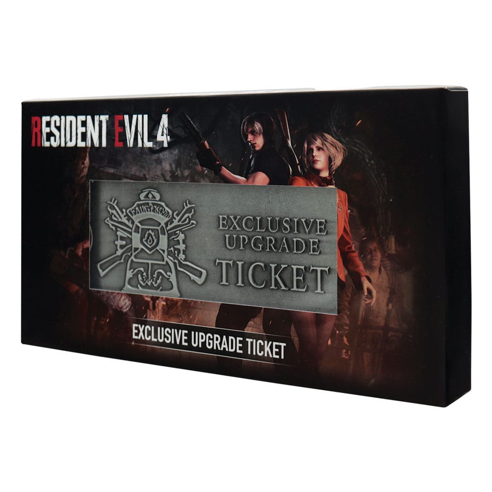 Resident Evil 4 Replik 1/1 Metal Exclusive Upgrade Ticket