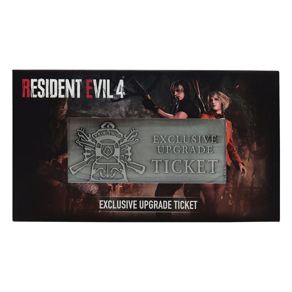 Resident Evil 4 Replik 1/1 Metal Exclusive Upgrade Ticket