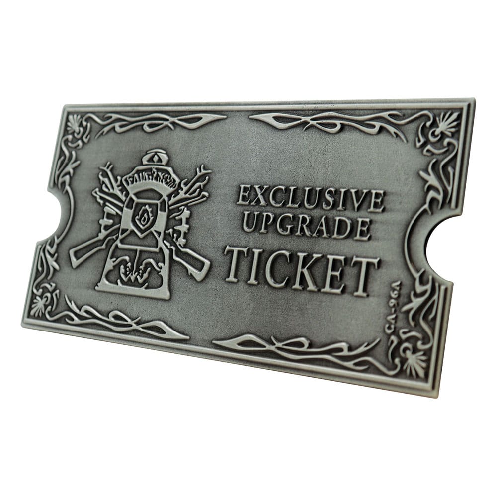 Resident Evil 4 Replik 1/1 Metal Exclusive Upgrade Ticket