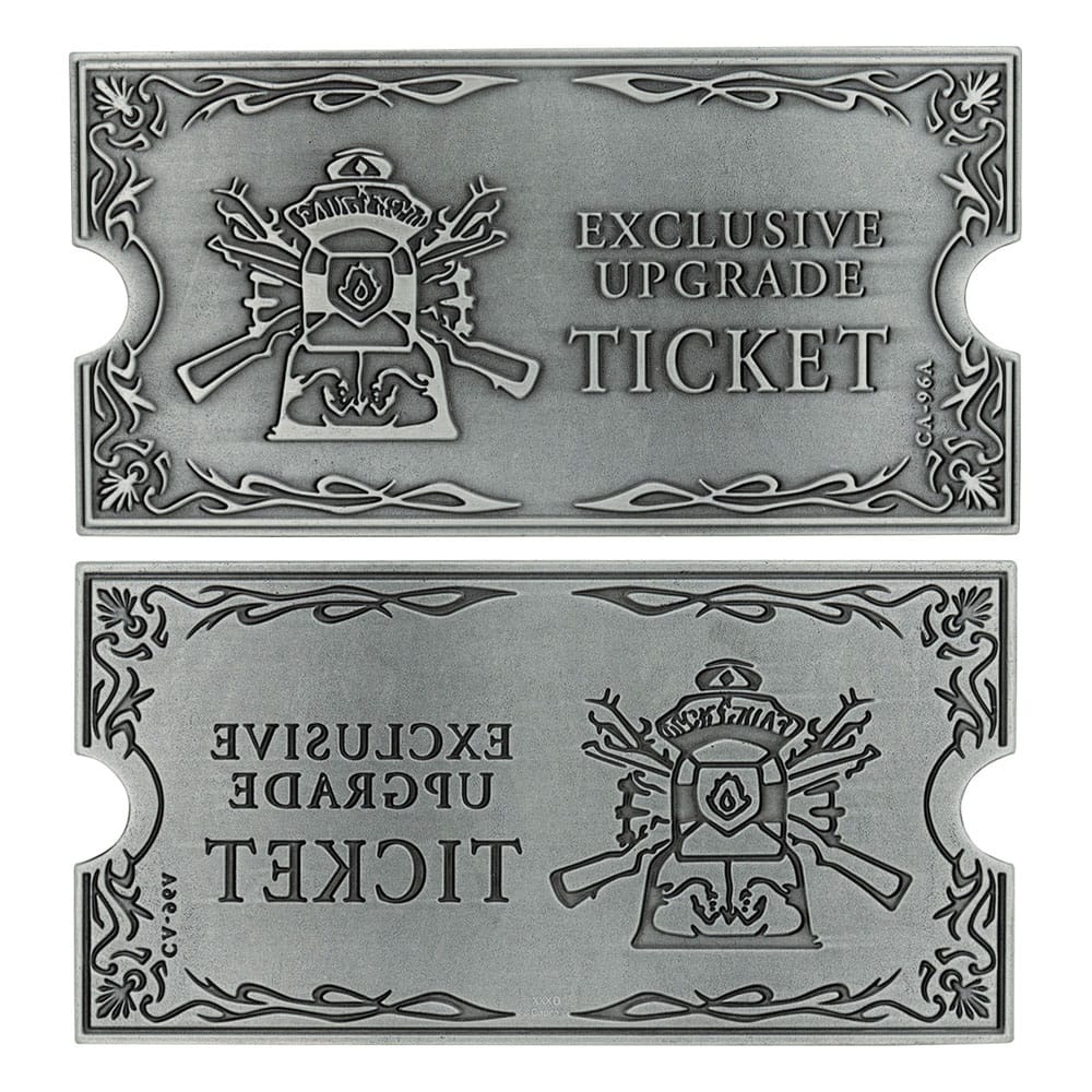 Resident Evil 4 Replik 1/1 Metal Exclusive Upgrade Ticket