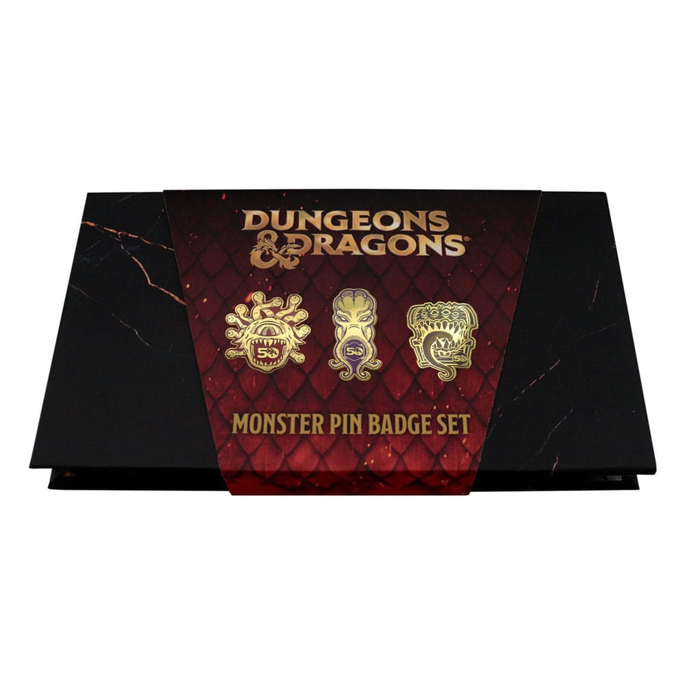 Dungeons & Dragons Ansteck-Pins 3er-Set 50th Anniversary