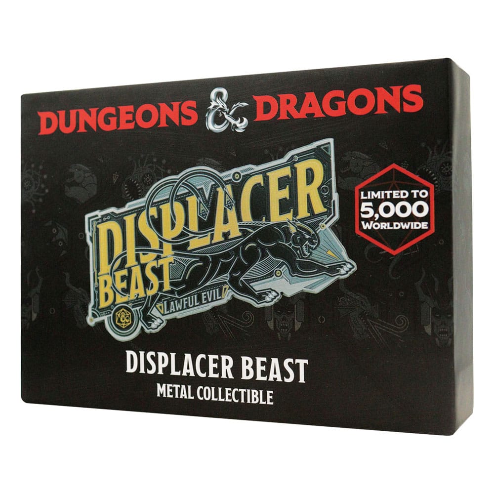 Dungeons & Dragons Metallbarren Displacer Beast Limited Edition