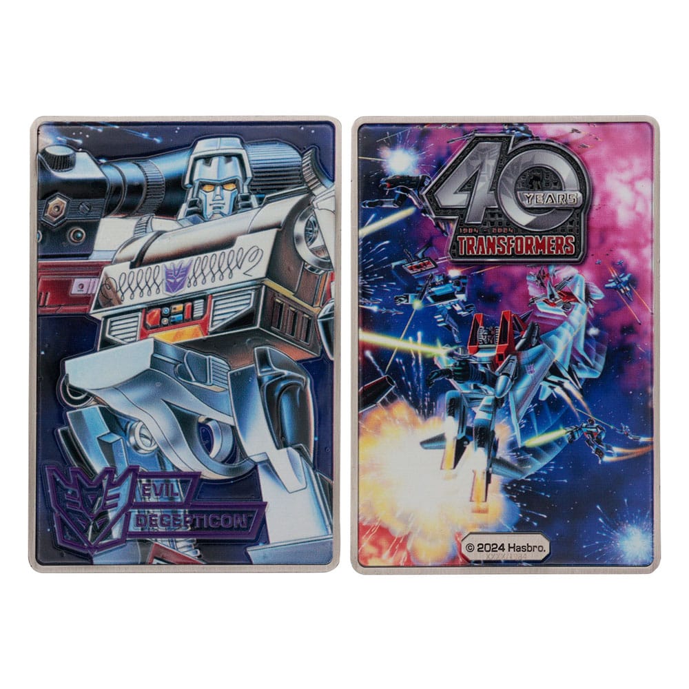 Transformers Metallbarren 40th Anniversary Decepticons Edition
