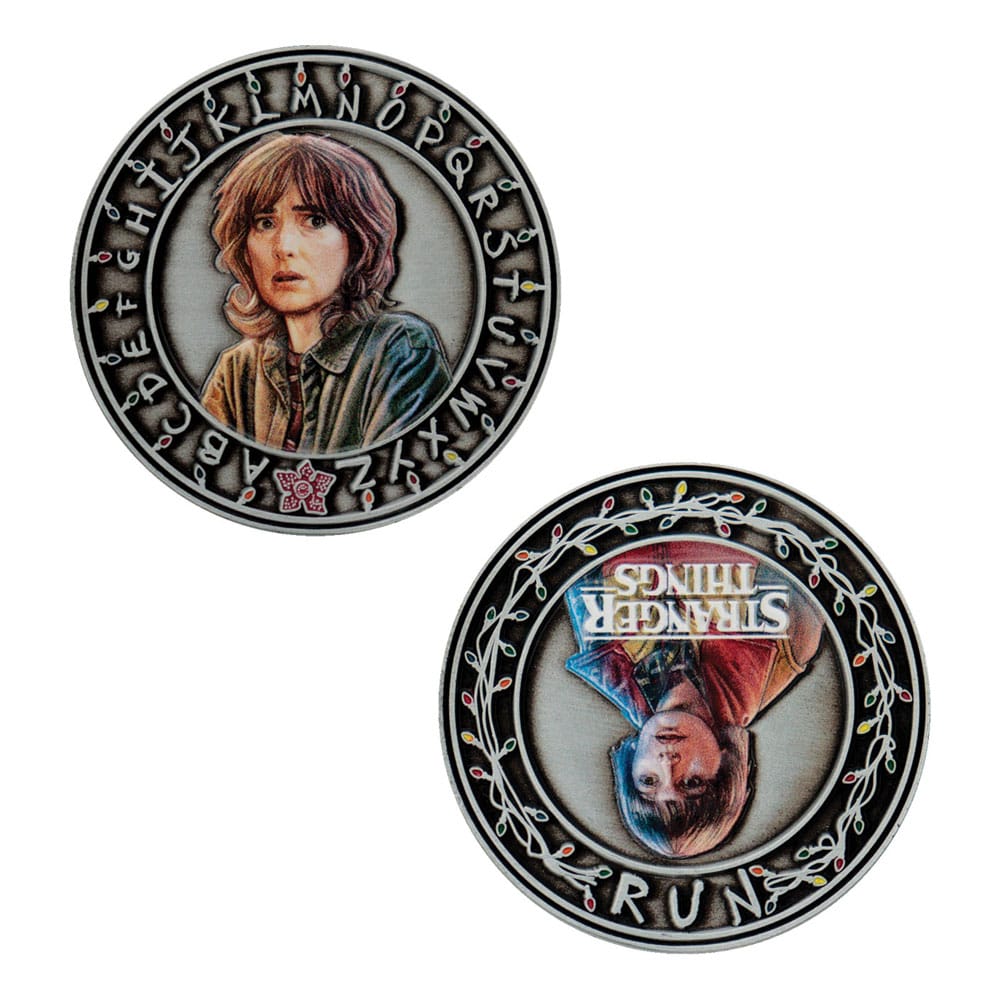 Stranger Things Sammelmünze Will & Joyce 4 cm